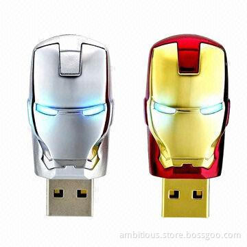 Unique Style Plastic USB Flash drive with 64MB to 128GB Real Capacities